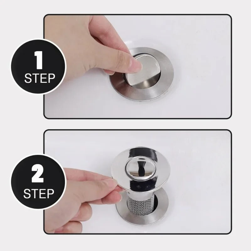 Stop Sink Clogs in Seconds — No Tools Needed